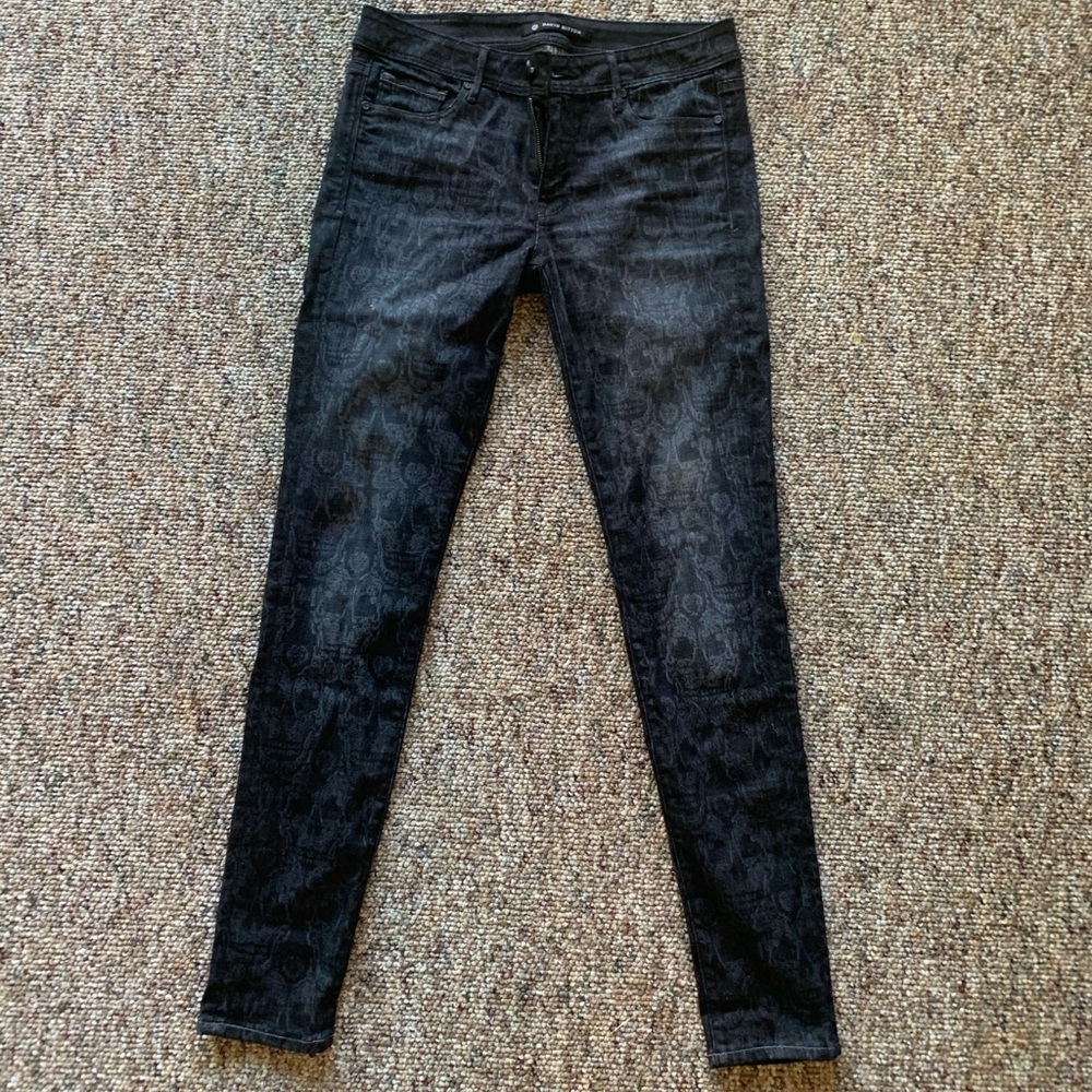 Black Skull print Buffalo by David Bitton jeans